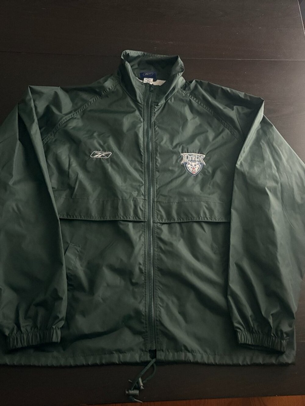 NEW Unworn Vintage Mens Reebok Minnesota Lynx WNBA Nylon Jacket Size Large